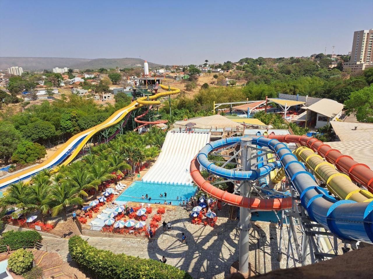 Piazza Diroma Hotel - Acqua Park E Splash Caldas Novas Dış mekan fotoğraf